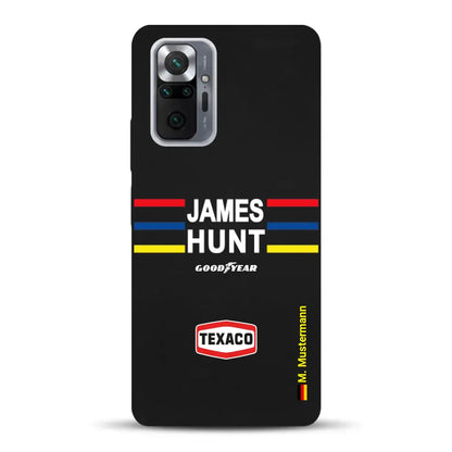 James Hunt Helm Livery - Individuelle Handyhülle für Xiaomi