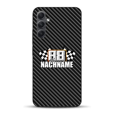 Stile carbonio #1 - Custodia per cellulare personalizzata per Samsung