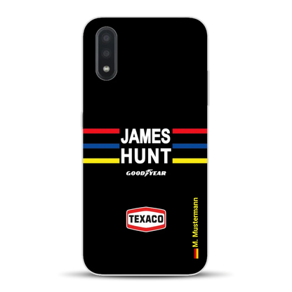 James Hunt Helm Livery - Individuelle Handyhülle für Samsung