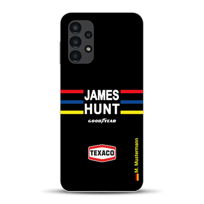 James Hunt Helm Livery - Custodia per cellulare personalizzata per Samsung