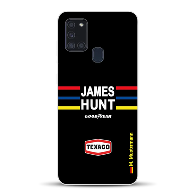 James Hunt Helm Livery - Custodia per cellulare personalizzata per Samsung