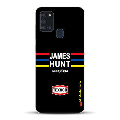 James Hunt Helm Livery - Individuelle Handyhülle für Samsung