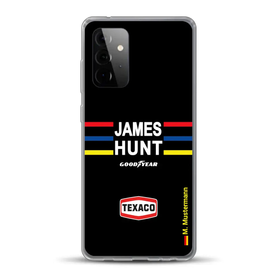 James Hunt Helm Livery - Personnalisé coque pour Samsung