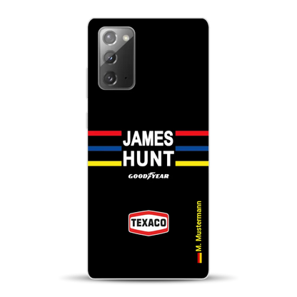 James Hunt Helm Livery - Individuelle Handyhülle für Samsung