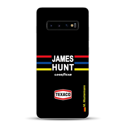 James Hunt Helm Livery - Individuelle Handyhülle für Samsung