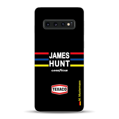 James Hunt Helm Livery - Custodia per cellulare personalizzata per Samsung