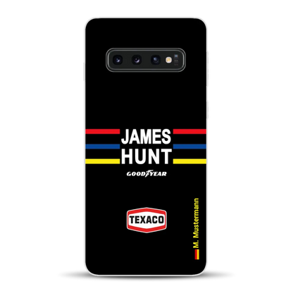 James Hunt Helm Livery - Individuelle Handyhülle für Samsung