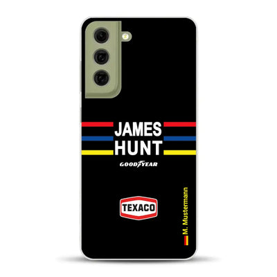 James Hunt Helm Livery - Custodia per cellulare personalizzata per Samsung