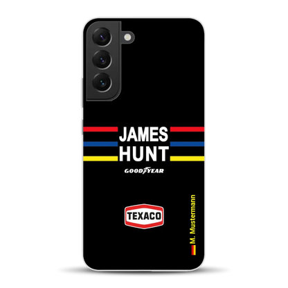 James Hunt Helm Livery - Individuelle Handyhülle für Samsung