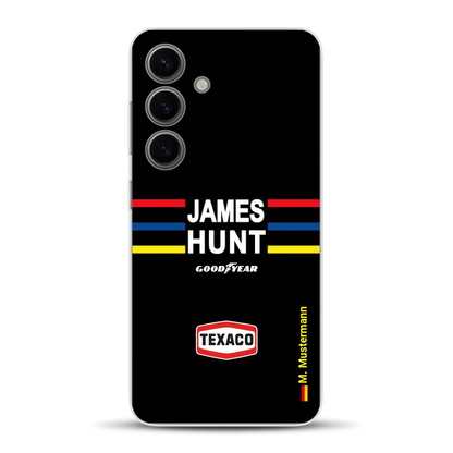 James Hunt Helm Livery - Individuelle Handyhülle für Samsung