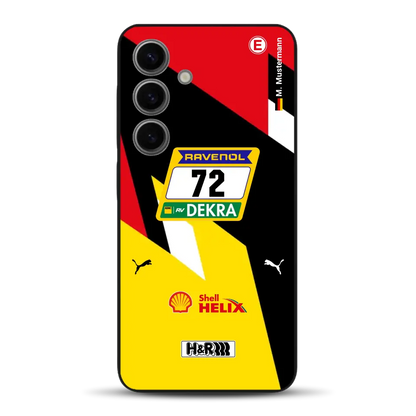 RMG M4 GT3 #72 Nürburgring 24h Qualifiers 2024 Livery - Custodia per cellulare personalizzata per Samsung