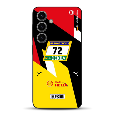 RMG M4 GT3 #72 Nürburgring 24h Qualifiers 2024 Livery - Custodia per cellulare personalizzata per Samsung