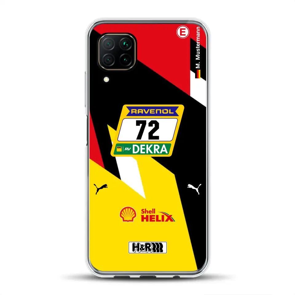 RMG M4 GT3 #72 Nürburgring 24h Qualifiers 2024 Livery - Custodia per cellulare personalizzata per Huawei