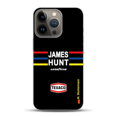 James Hunt Helm Livery - Custodia per cellulare personalizzata per iPhone