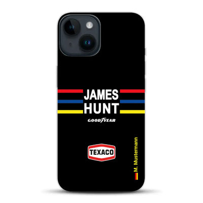 James Hunt Helm Livery - Custodia per cellulare personalizzata per iPhone
