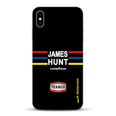James Hunt Helm Livery - Custodia per cellulare personalizzata per iPhone