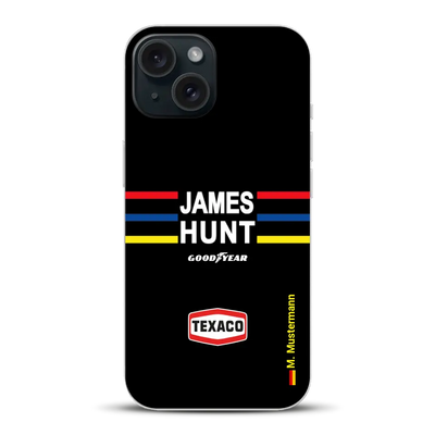 James Hunt Helm Livery - Custodia per cellulare personalizzata per iPhone