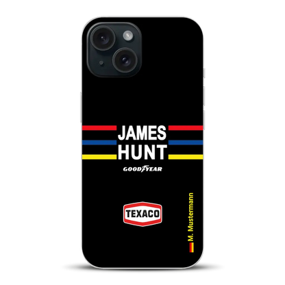 James Hunt Helm Livery - Individuelle Handyhülle für iPhone