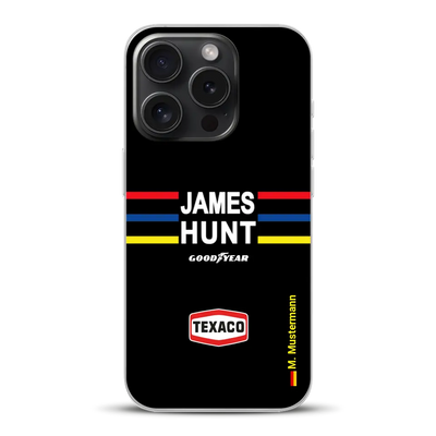 James Hunt Helm Livery - Custodia per cellulare personalizzata per iPhone