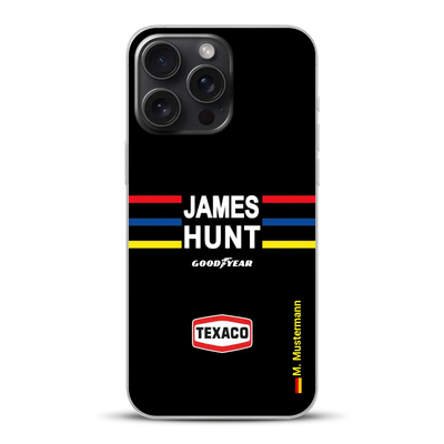 James Hunt Helm Livery - Custodia per cellulare personalizzata per iPhone