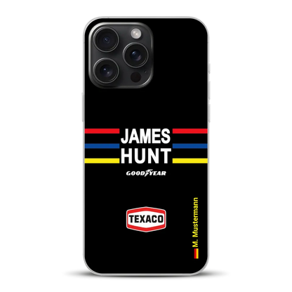 James Hunt Helm Livery - Individuelle Handyhülle für iPhone