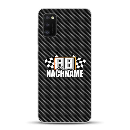 Carbon style #1 - Custom phone case for Samsung