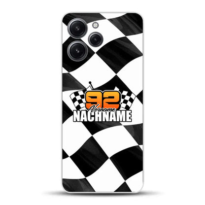 Checkered #1 - Custodia per cellulare personalizzata per Xiaomi