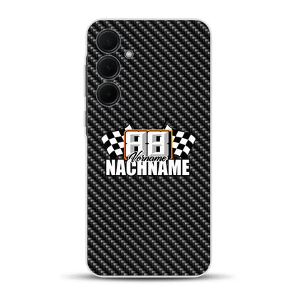 Stile carbonio #1 - Custodia per cellulare personalizzata per Samsung