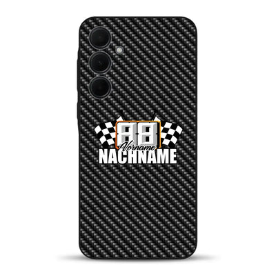 Stile carbonio #1 - Custodia per cellulare personalizzata per Samsung