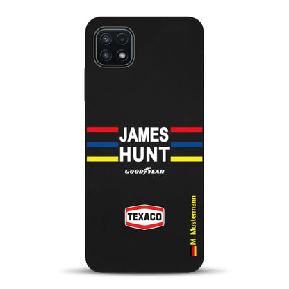 James Hunt Helm Livery - Individuelle Handyhülle für Samsung
