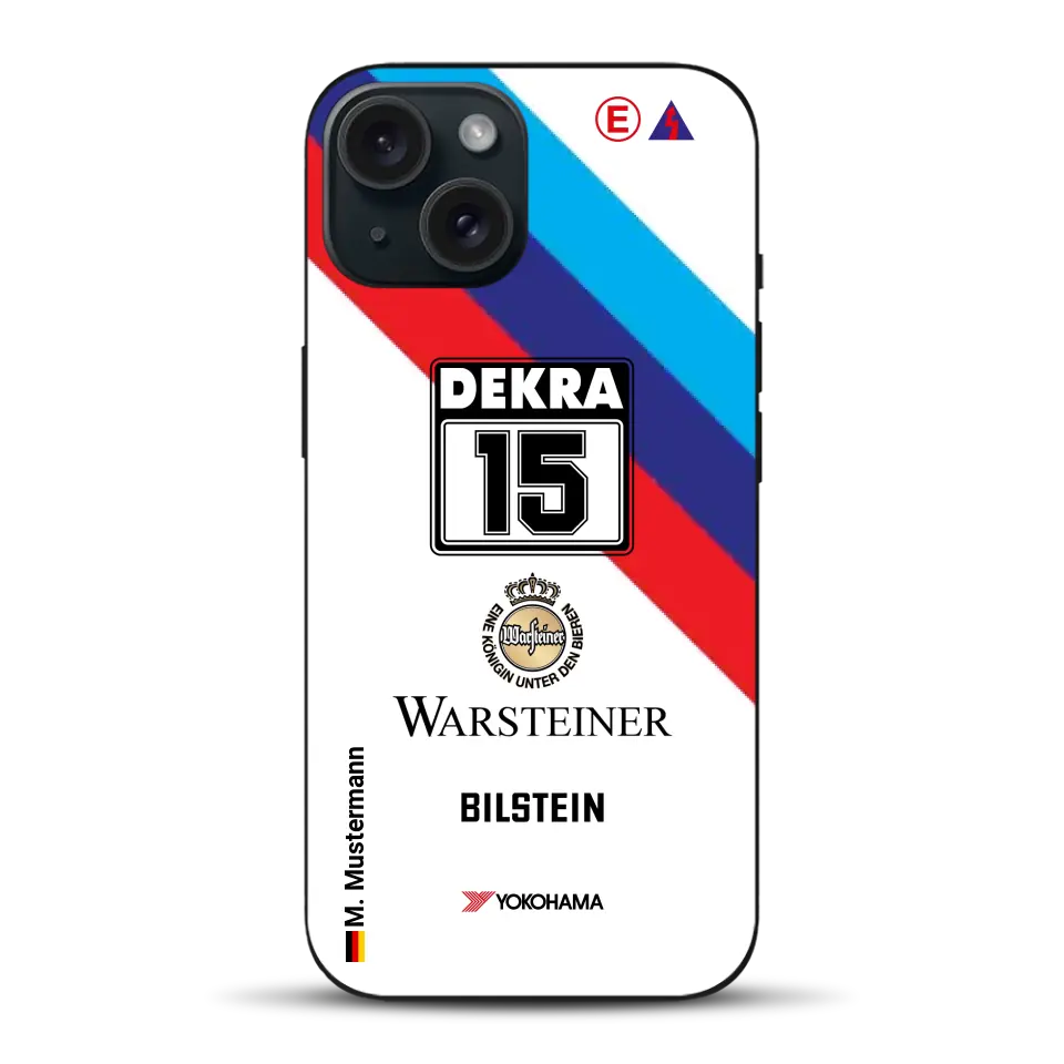 M3 E30 #15 DTM Champion 1989 Livery - Individuelle Handyhülle für iPhone