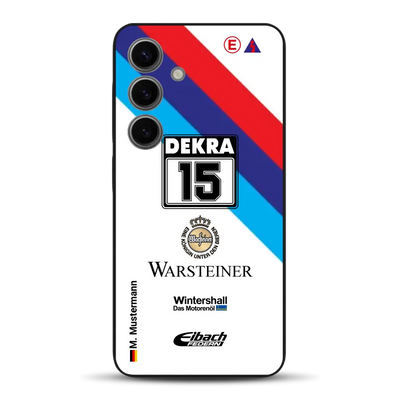 M3 E30 #15 DTM Champion 1989 Livery - Custodia per cellulare personalizzata per Samsung