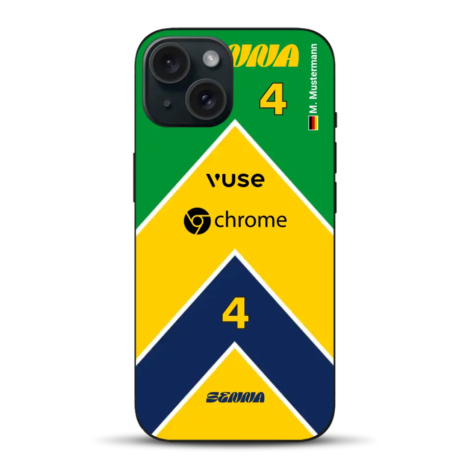 McL F1 Senna Monaco 2024 Livery - Custodia per cellulare personalizzata per iPhone