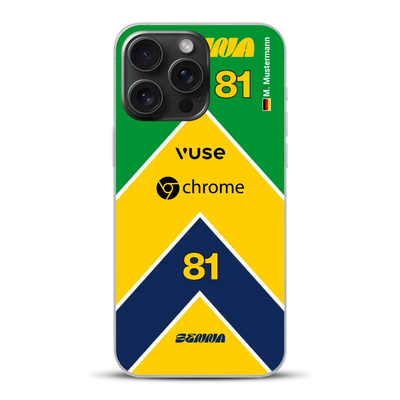McL F1 Senna Monaco 2024 Livery - Custodia per cellulare personalizzata per iPhone