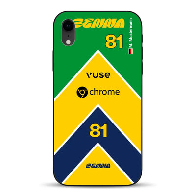 McL F1 Senna Monaco 2024 Livery - Custodia per cellulare personalizzata per iPhone
