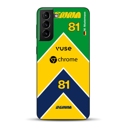 McL F1 Senna Monaco 2024 Livery - Individuelle Handyhülle für Samsung