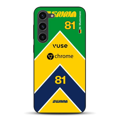 McL F1 Senna Monaco 2024 Livery - Individuelle Handyhülle für Samsung
