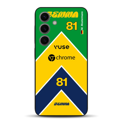 McL F1 Senna Monaco 2024 Livery - Individuelle Handyhülle für Samsung