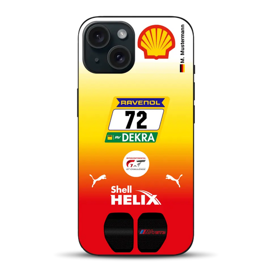 RMG M4 GT3 #72 24h Nürburgring 2024 Livery - Individuelle Handyhülle für iPhone