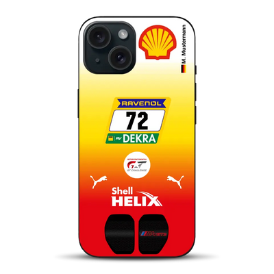 RMG M4 GT3 #72 24h Nürburgring 2024 Livery - Custodia per cellulare personalizzata per iPhone