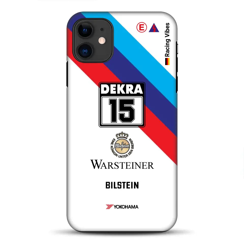 M3 E30 #15 DTM Champion 1989 Livery - Customized Premium Case for iPhone