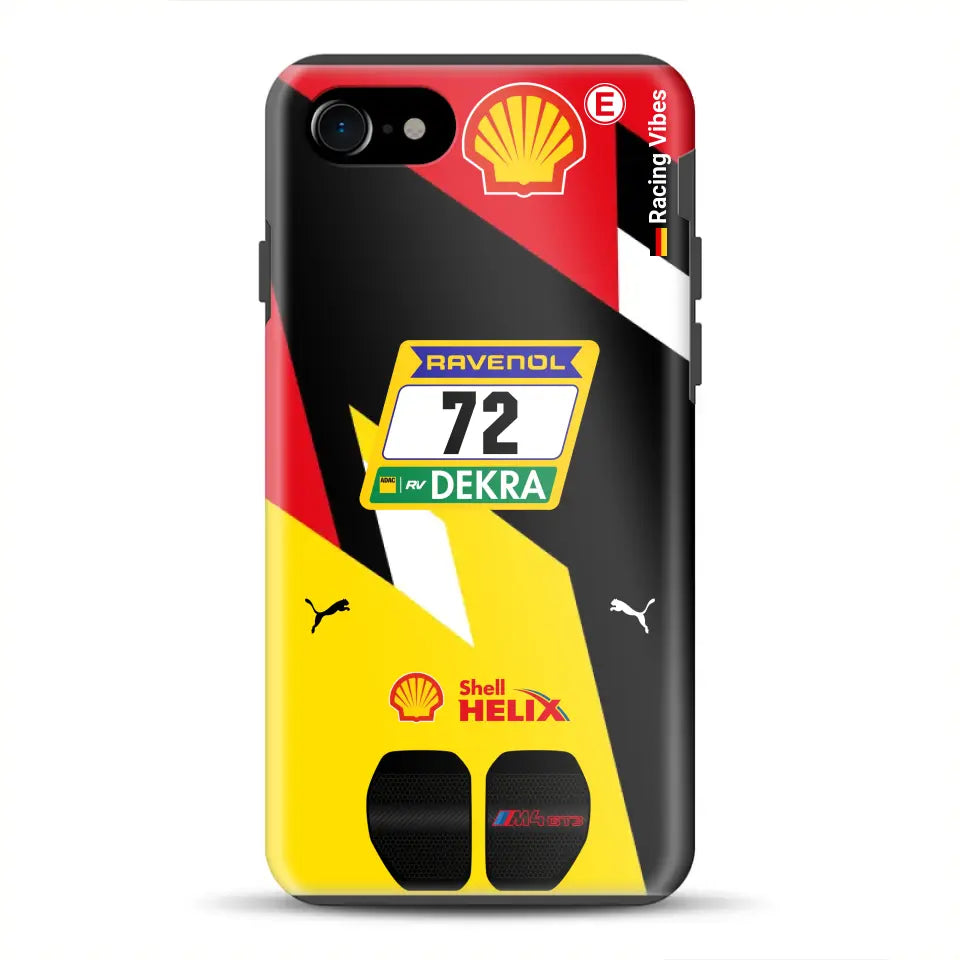 RMG M4 GT3 #72 Nürburgring 24h Qualifiers 2024 Livery - Customized Premium Case for iPhone