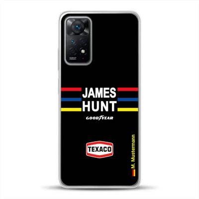 James Hunt Helm Livery - Custodia per cellulare personalizzata per Xiaomi