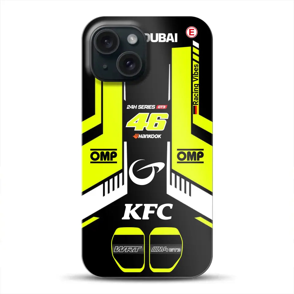 M4 GT3 #46 24h Dubai 2023 Rossi Livery – Custodia premium personalizzata per iPhone