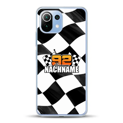 Checkered #1 - Custodia per cellulare personalizzata per Xiaomi