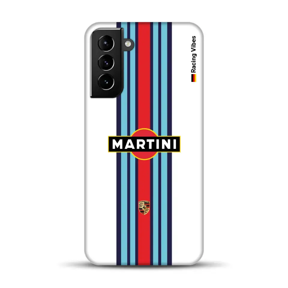 Martini Porsche Livery #1 - Customized premium case for Samsung