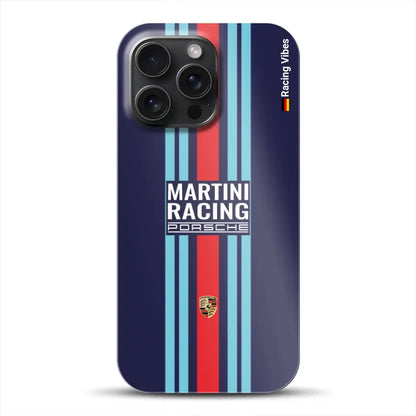 Martini Porsche Livery #2 – Custodia premium personalizzata per iPhone