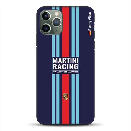 Martini Porsche Livery #2 – Custodia premium personalizzata per iPhone