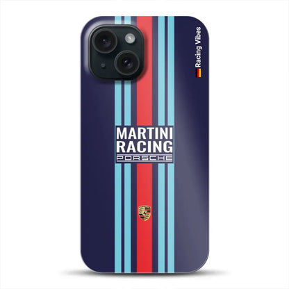 Martini Porsche Livery #2 – Custodia premium personalizzata per iPhone