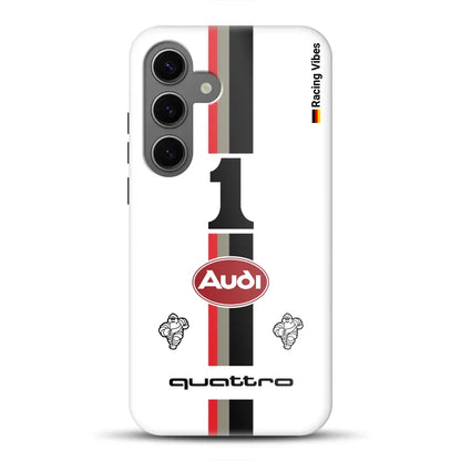 Audi Quattro S1 E2 Pikes Peak Livery – Custodia premium personalizzata per Samsung